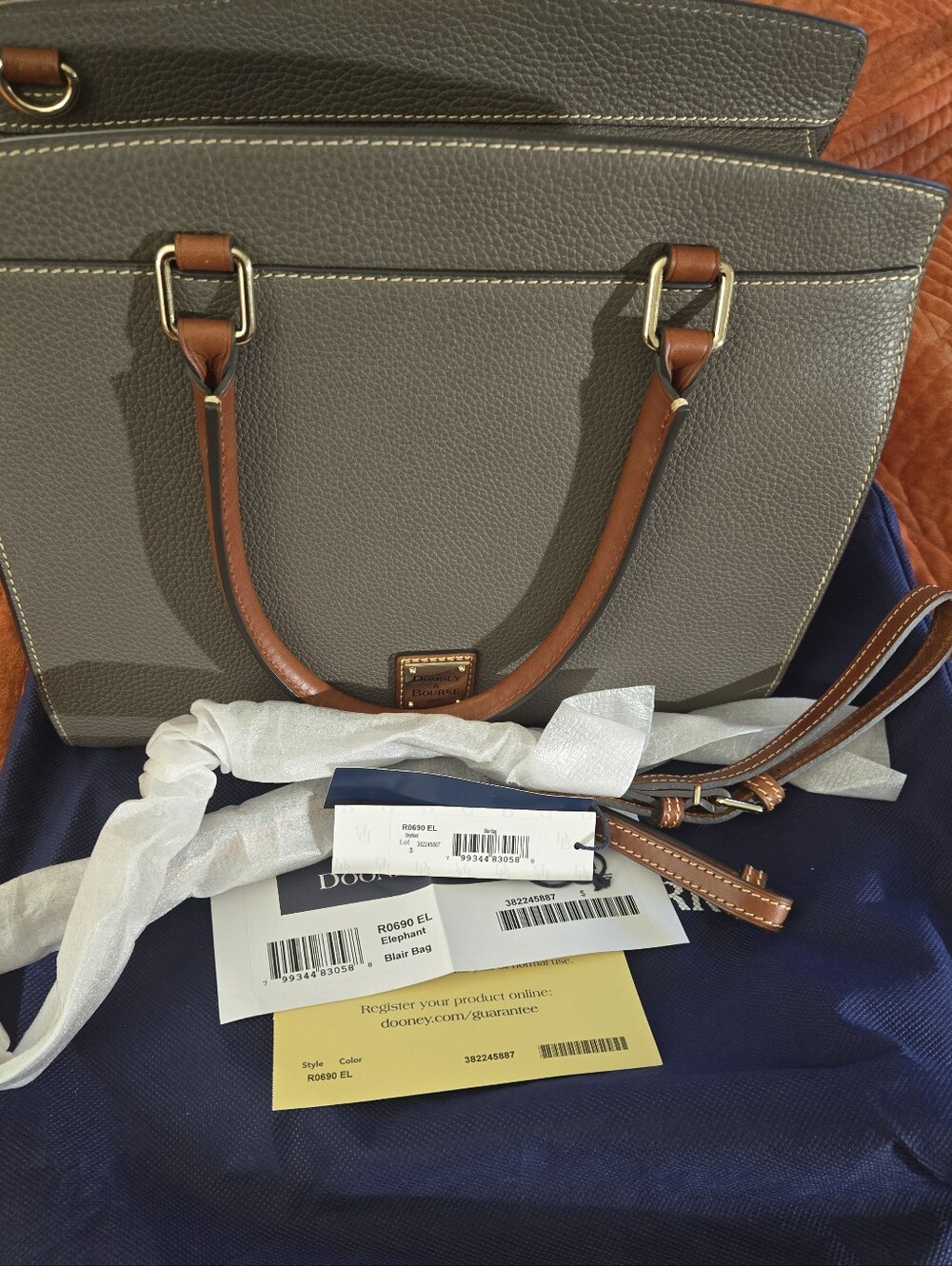 DOONEY AND BOURKE BLAIR -ELEPHANT 12.5X10X6